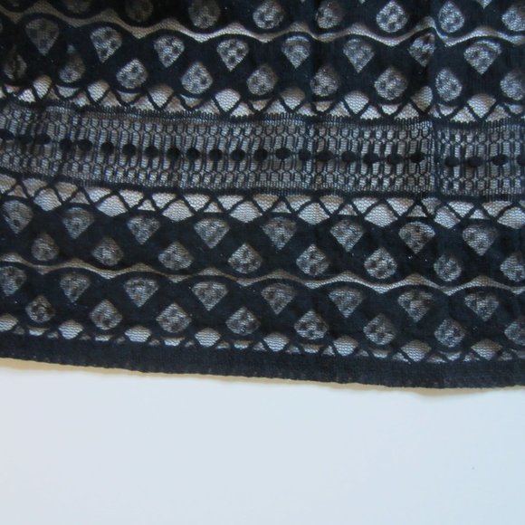 NWT - NEIMAN MARCUS Women's Black Fancy Dress Size 14  Lace Lined Sleeveless - Picture 7 of 13